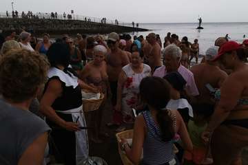 Chinchorro y varada del pescado pasados por agua (Foto TA)